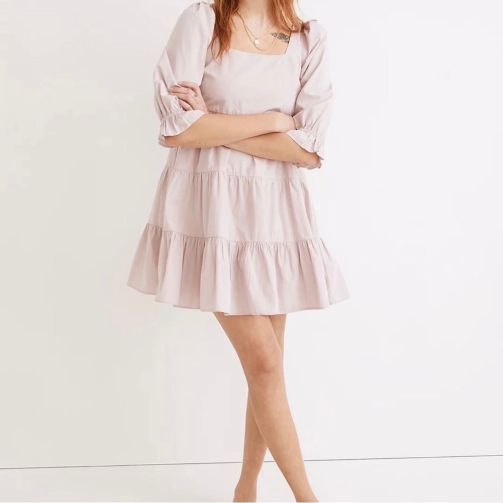 Babydoll Dress Pale Lilac Plus Size 14W NWT - Picture 5 of 8